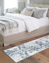 Cathedral Elegance Collection Area Rug -  Basilica Runner Navy Blue  lifestyle 77