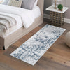 Cathedral Elegance Collection Area Rug -  Basilica Runner Navy Blue  lifestyle 113