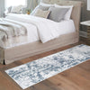 Cathedral Elegance Collection Area Rug -  Basilica Runner Navy Blue  lifestyle 118