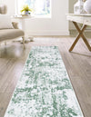 Cathedral Elegance Collection Area Rug -  Basilica Runner Green  lifestyle 78