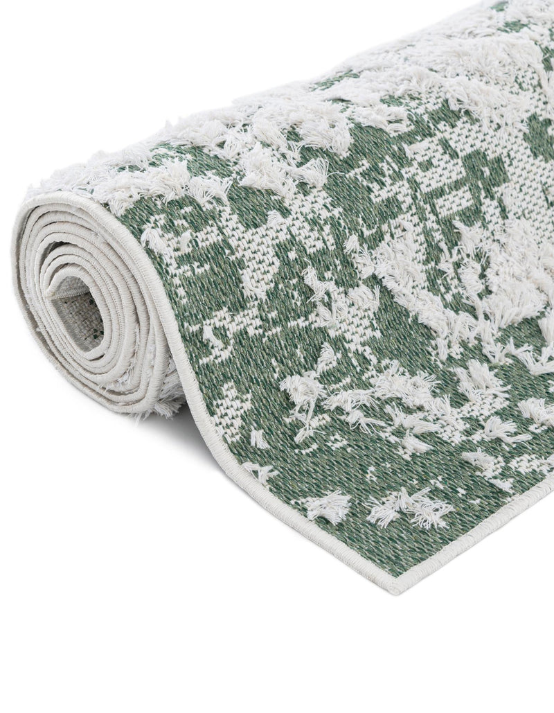 Cathedral Elegance Collection Area Rug -  Basilica Runner Green  lifestyle 102