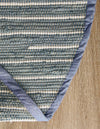 Thar Cotton Collection Area Rug - Jaisalmer (Light Gray) Round Light Gray  lifestyle 28