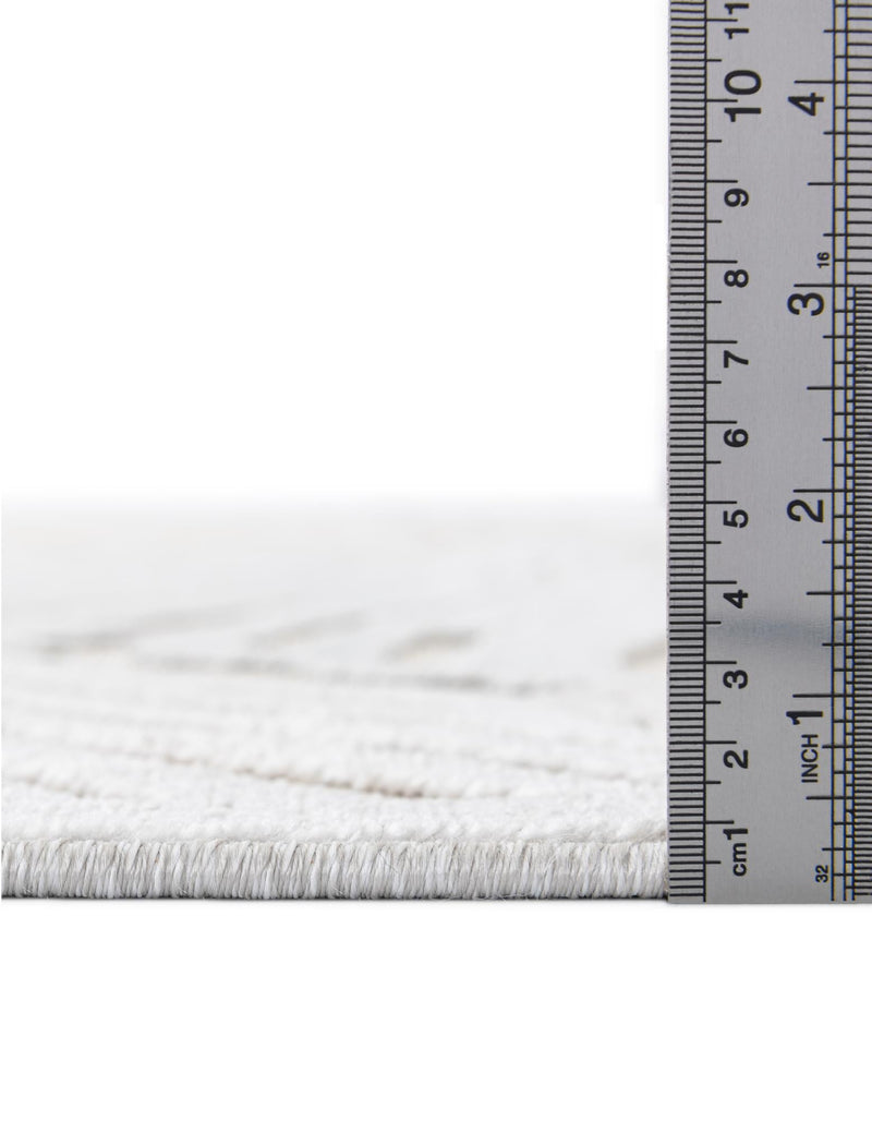 Seaside Blooms Collection Area Rug -  Tranquil Rectangle Gray  lifestyle 6