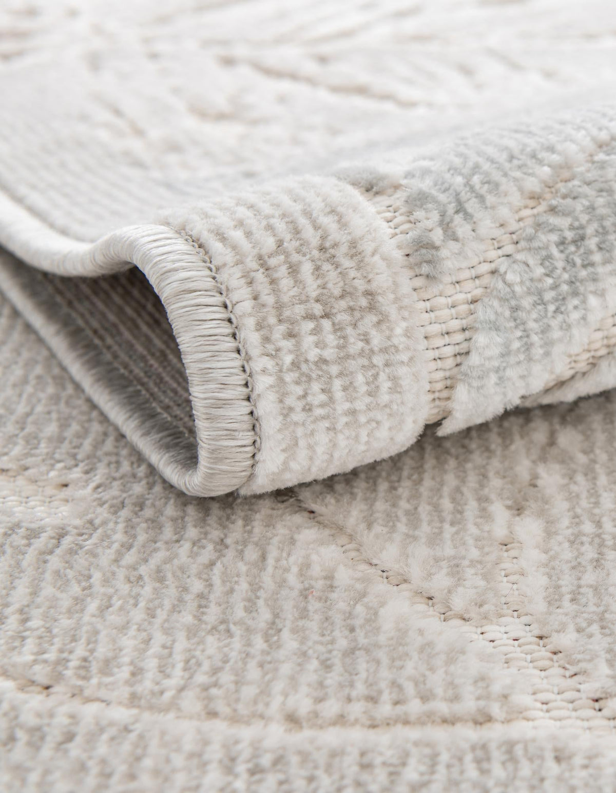 Seaside Blooms Collection Area Rug -  Tranquil Rectangle Gray  lifestyle 8