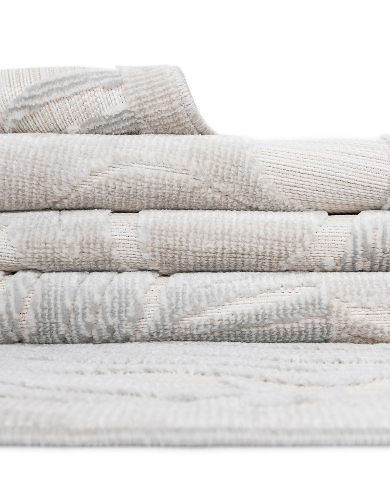 Seaside Blooms Collection Area Rug -  Tranquil Rectangle Gray  lifestyle 24