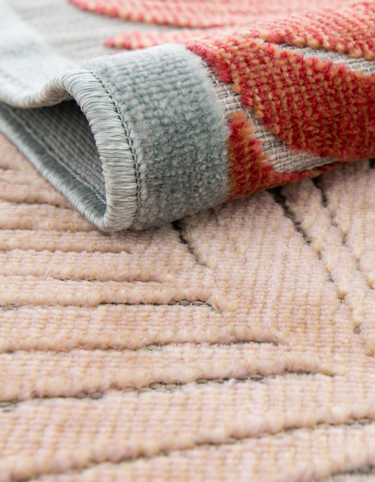 Seaside Blooms Collection Area Rug -  Tranquil Rectangle Multi  lifestyle 9