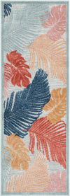 Seaside Blooms Collection Area Rug -  Tranquil Runner Multi  lifestyle 74