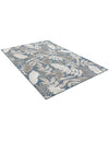 Seaside Blooms Collection Area Rug -  Serene Rectangle Navy Blue  lifestyle 9