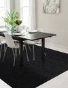Woven Seaside Jute Collection Area Rug - Martha's Rectangle Black  lifestyle 3