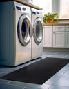 Woven Seaside Jute Collection Area Rug - Martha's Runner Black  lifestyle 55