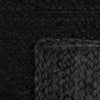 Woven Seaside Jute Collection Area Rug - Martha's Runner Black  lifestyle 73