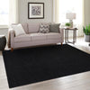 Woven Seaside Jute Collection Area Rug - Martha's Square Black  lifestyle 84