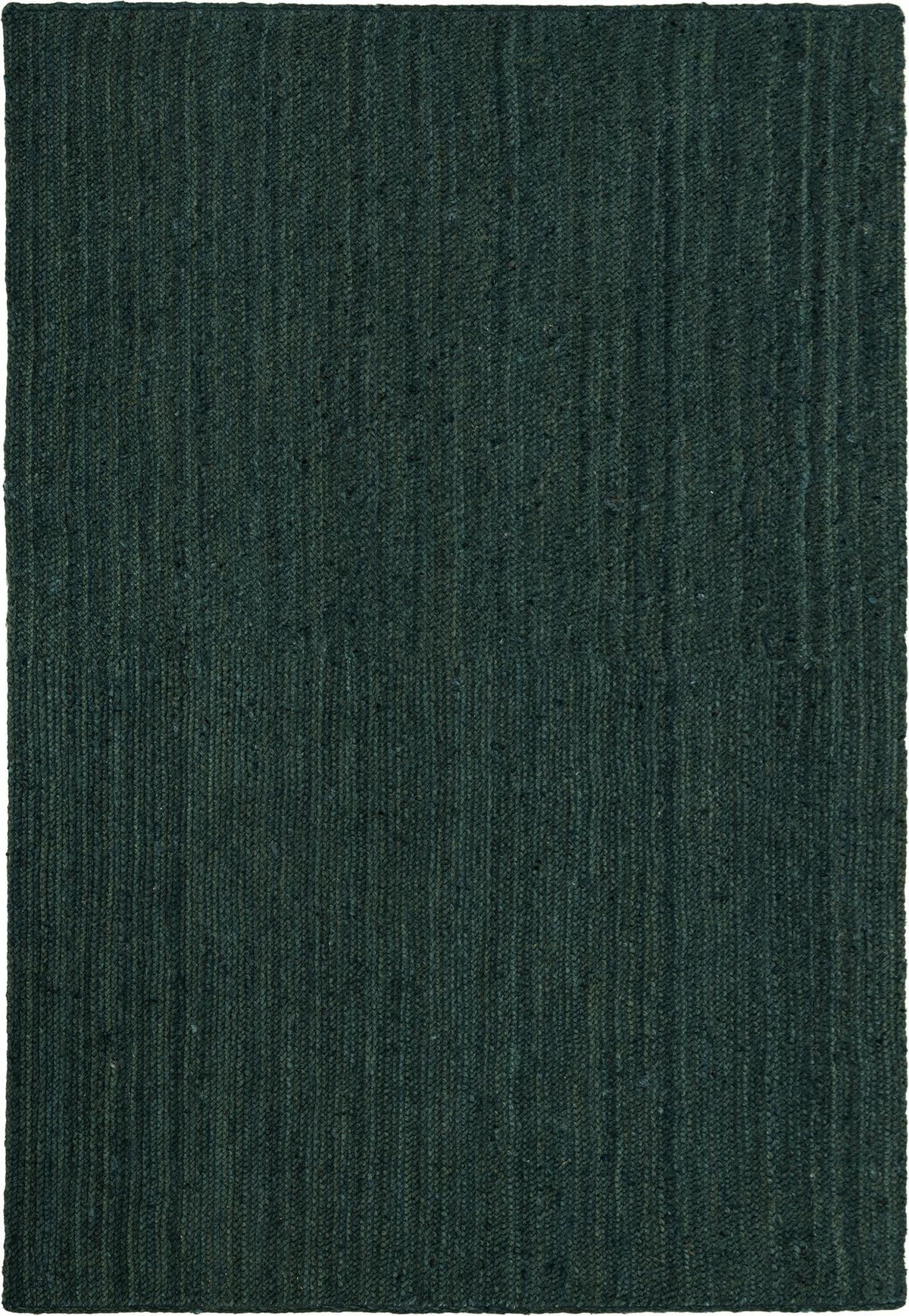 Woven Seaside Jute Collection Area Rug - Martha's Rectangle Green Main