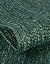 Woven Seaside Jute Collection Area Rug - Martha's Runner Green  lifestyle 62