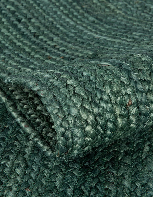 Woven Seaside Jute Collection Area Rug - Martha's Runner Green  lifestyle 62