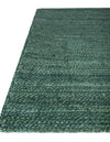 Woven Seaside Jute Collection Area Rug - Martha's Runner Green  lifestyle 64
