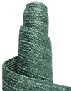 Woven Seaside Jute Collection Area Rug - Martha's Runner Green  lifestyle 76
