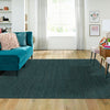 Woven Seaside Jute Collection Area Rug - Martha's Square Green  lifestyle 94