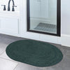 Woven Seaside Jute Collection Area Rug - Martha's Oval Green  lifestyle 96