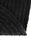 Woven Seaside Jute Collection Area Rug - Martha's Round Black  lifestyle 72