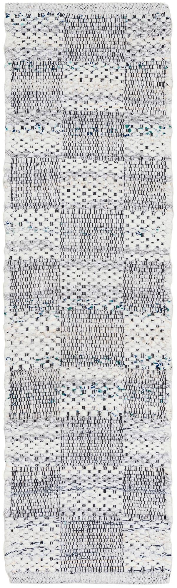 Thar Cotton Collection Area Rug - Serengeti Table Runner Ivory  lifestyle 8