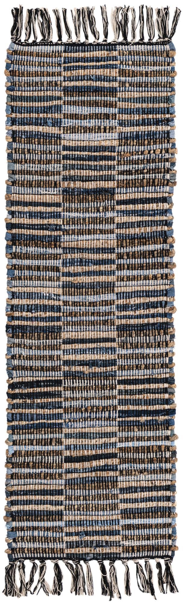Osian Looms Collection Area Rug - Osian Table Runner Dark Gray  lifestyle 13