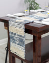 Cotton Punjab Passage Collection Area Rug - Amritsar Table Runner Ivory  lifestyle 24