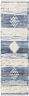 Cotton Punjab Passage Collection Area Rug - Amritsar Table Runner Ivory  lifestyle 22