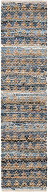 Osian Looms Collection Area Rug - Mumbai Table Runner Navy Blue  lifestyle 99