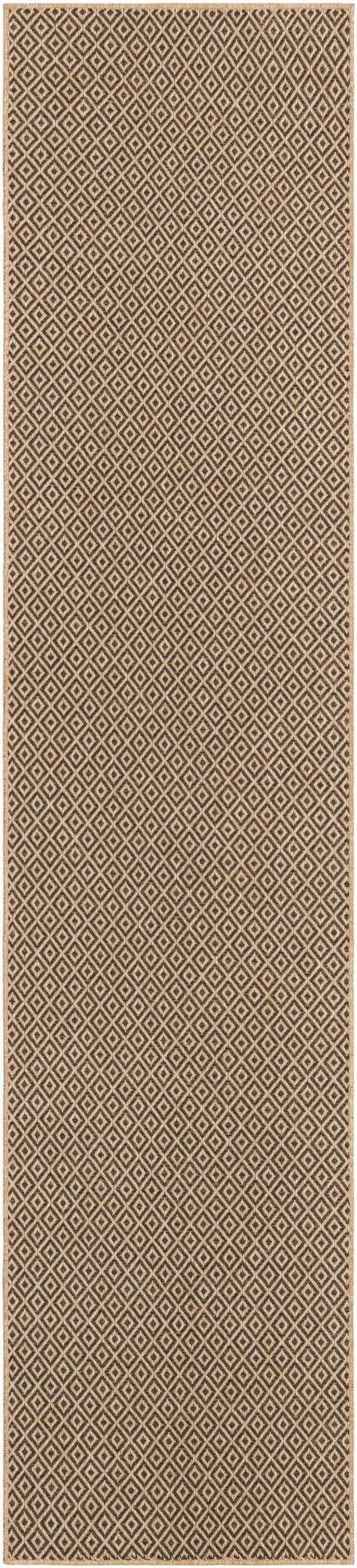 Sahara Sands Collection Area Rug -  Amarna Runner Natural and Brown  lifestyle 18
