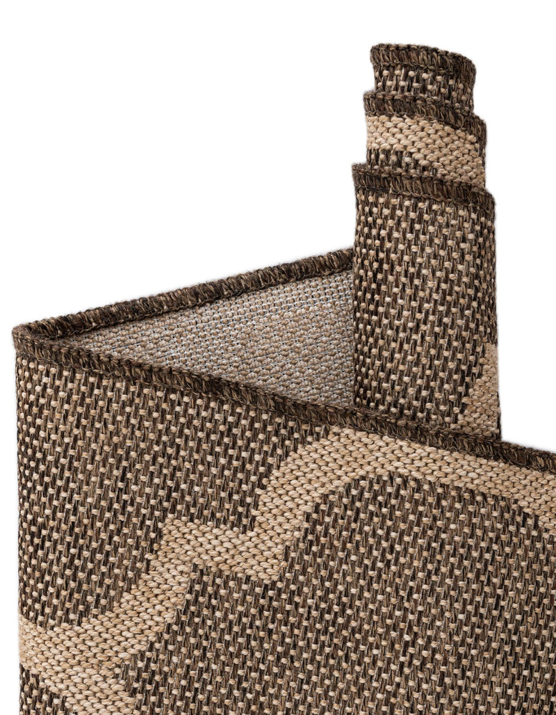 Sahara Sands Collection Area Rug -  Dahshur Rectangle Brown  lifestyle 19