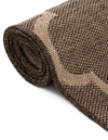 Sahara Sands Collection Area Rug -  Dahshur Rectangle Brown  lifestyle 21