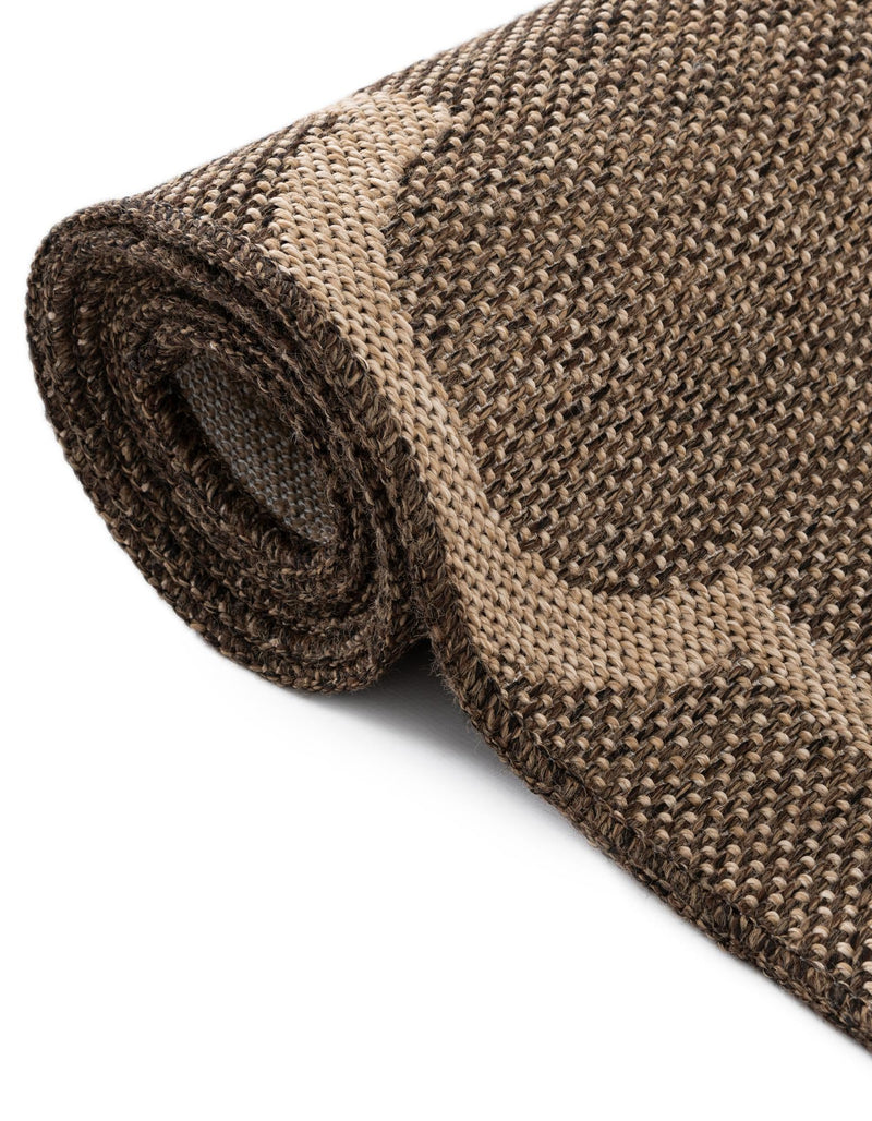 Sahara Sands Collection Area Rug -  Dahshur Rectangle Brown  lifestyle 21