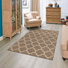 Sahara Sands Collection Area Rug -  Dahshur Rectangle Brown  lifestyle 27