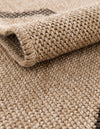 Sahara Sands Collection Area Rug -  Dahshur Rectangle Natural  lifestyle 10
