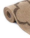 Sahara Sands Collection Area Rug -  Dahshur Rectangle Natural  lifestyle 22