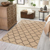 Sahara Sands Collection Area Rug -  Dahshur Rectangle Natural  lifestyle 28