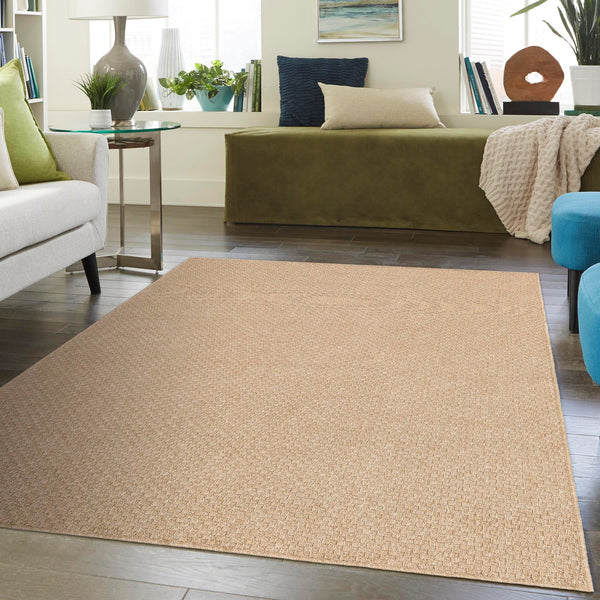 Sahara Sands Collection Area Rug -  Rosetta Rectangle Natural  lifestyle 15
