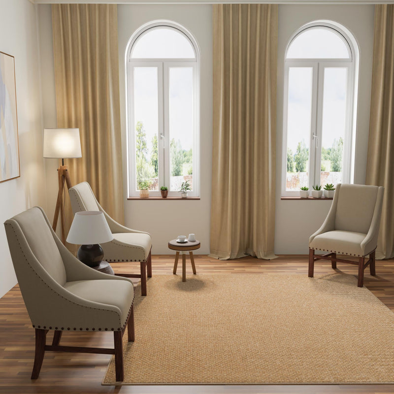 Sahara Sands Collection Area Rug -  Rosetta Square Natural  lifestyle 46