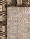 Sahara Sands Collection Area Rug -  Abydos Rectangle Natural and Brown  lifestyle 8