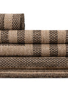 Sahara Sands Collection Area Rug -  Abydos Rectangle Natural and Brown  lifestyle 13