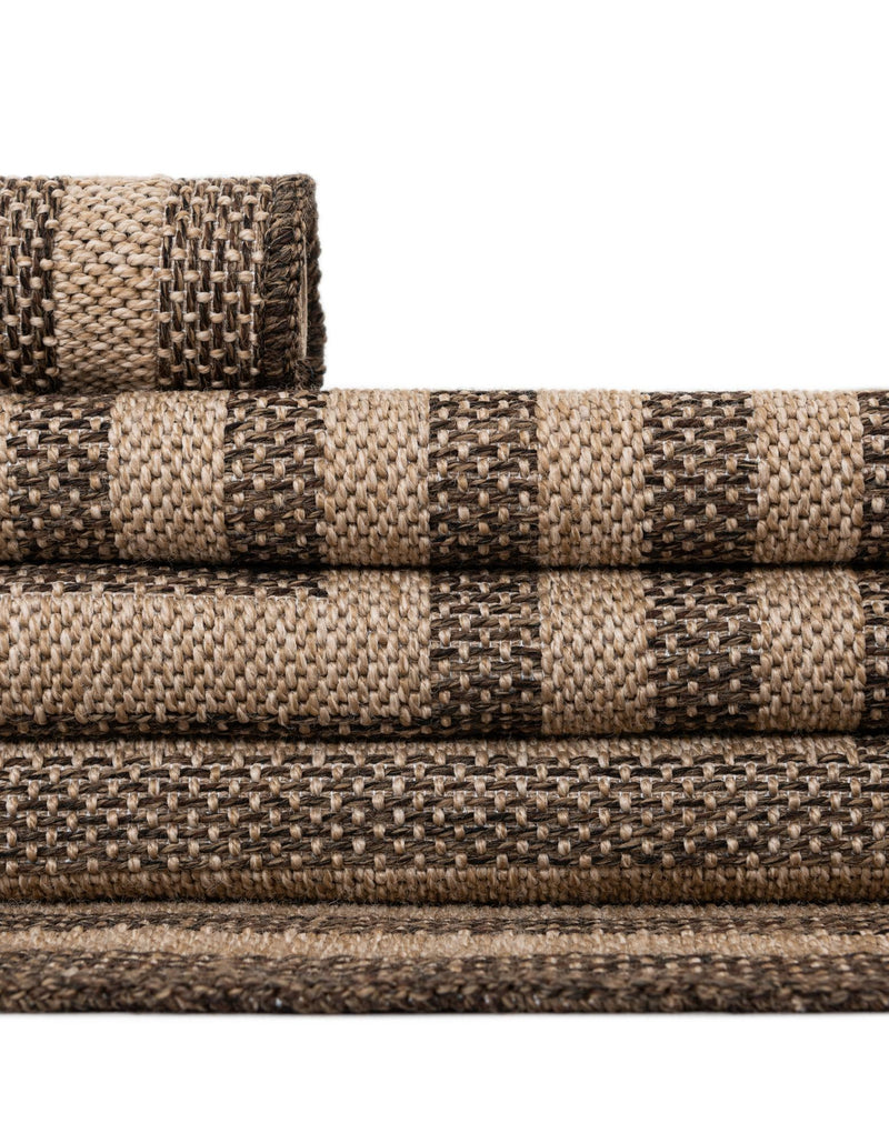Sahara Sands Collection Area Rug -  Abydos Rectangle Natural and Brown  lifestyle 13