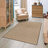 Sahara Sands Collection Area Rug -  Abydos Rectangle Natural and Brown  lifestyle 14