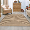 Sahara Sands Collection Area Rug -  Abydos Rectangle Natural and Brown  lifestyle 15