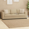 Sahara Sands Collection Area Rug -  Abydos Square Natural and Brown  lifestyle 47