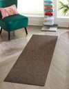 Sahara Sands Collection Area Rug -  Rosetta Runner Brown  lifestyle 34