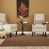 Sahara Sands Collection Area Rug -  Rosetta Square Brown  lifestyle 45