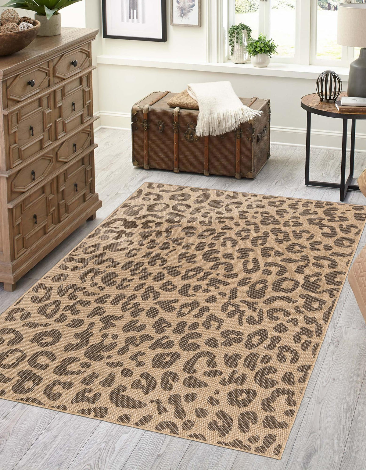 Sahara Sands Collection Area Rug -  Buto Rectangle Natural  lifestyle 4
