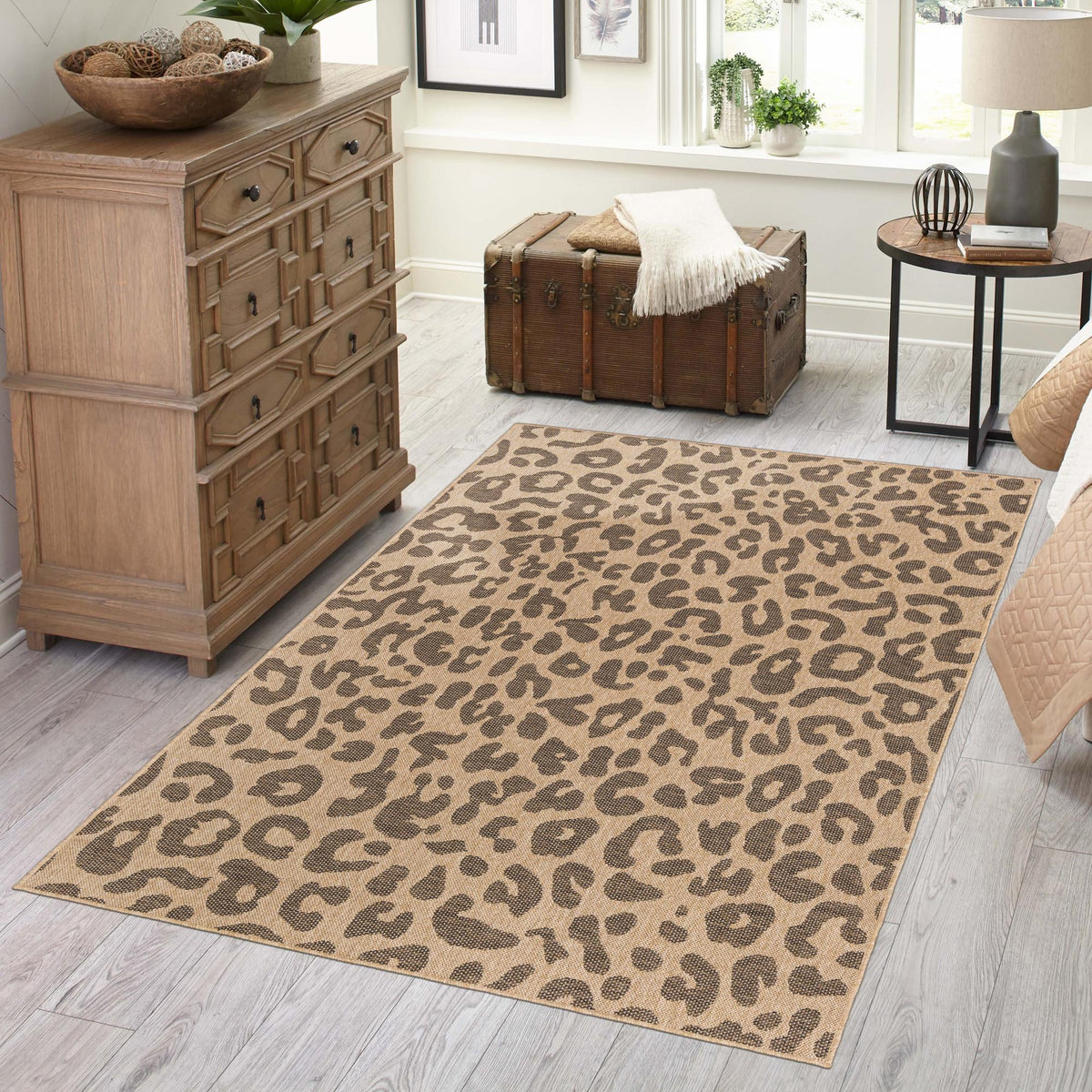 Sahara Sands Collection Area Rug -  Buto Rectangle Natural  lifestyle 28