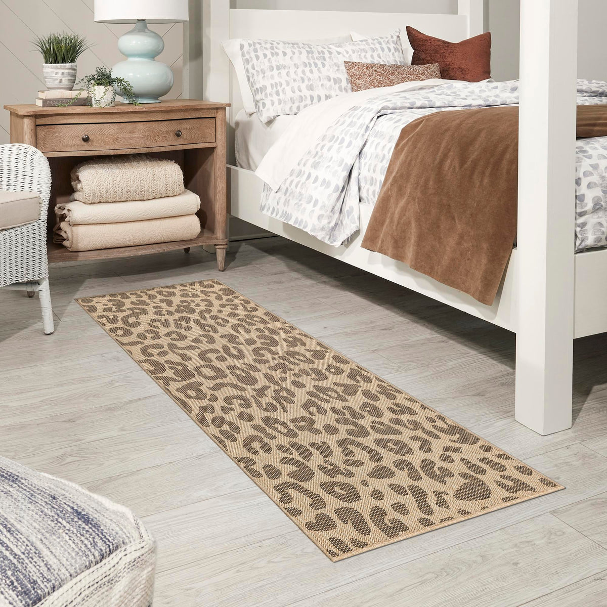 Sahara Sands Collection Area Rug -  Buto Runner Natural  lifestyle 52